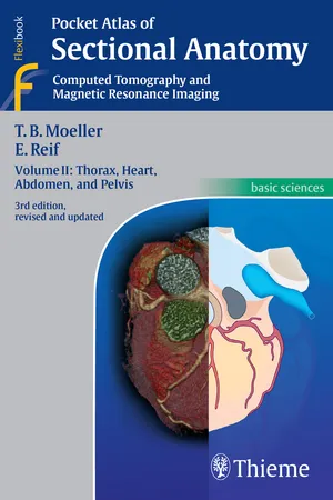 Pocket Atlas of Sectional Anatomy, Volume II: Thorax, Heart, Abdomen, and Pelvis