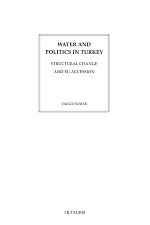 Water and Politics in Turkey