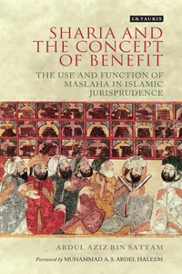 Sharia and the Concept of Benefit_cover