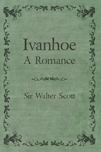 Ivanhoe - A Romance_cover