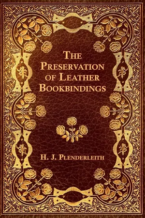 The Preservation of Leather Bookbindings