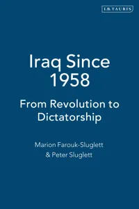 Iraq Since 1958_cover