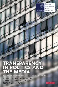 Transparency in Politics and the Media_cover