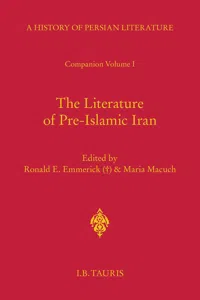 The Literature of Pre-Islamic Iran_cover