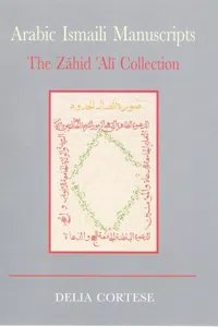 Arabic Ismaili Manuscripts_cover