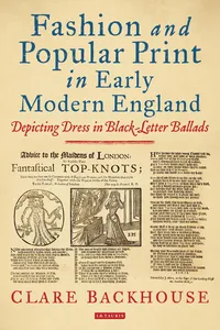 Fashion and Popular Print in Early Modern England_cover