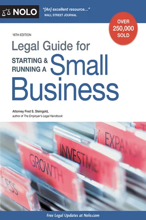 Legal Guide for Starting & Running a Small Business