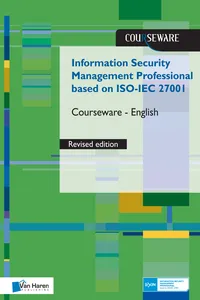 Information Security Management Professional based on ISO/IEC 27001 Courseware revised Edition– English_cover