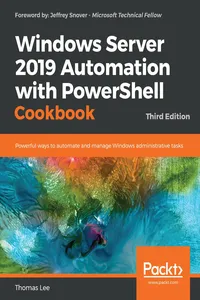 Windows Server 2019 Automation with PowerShell Cookbook_cover