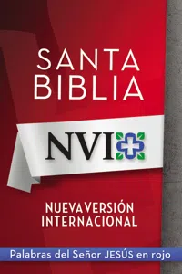 NVI, Santa Biblia, Letra gigante, Palabras de Jesús en rojo_cover