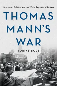 Thomas Mann's War_cover