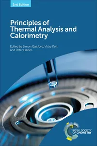 Principles of Thermal Analysis and Calorimetry_cover