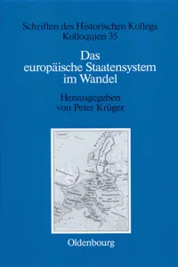 Das europäische Staatensystem im Wandel_cover