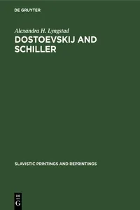 Dostoevskij and Schiller_cover