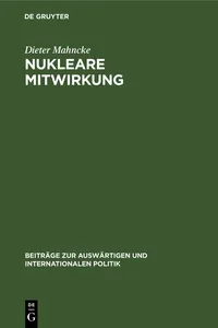 Nukleare Mitwirkung_cover