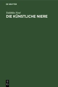 Die künstliche Niere_cover