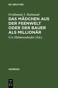 Das Mädchen aus der Feenwelt oder Der Bauer als Millionär_cover