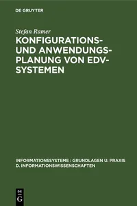 Konfigurations- und Anwendungsplanung von EDV-Systemen_cover