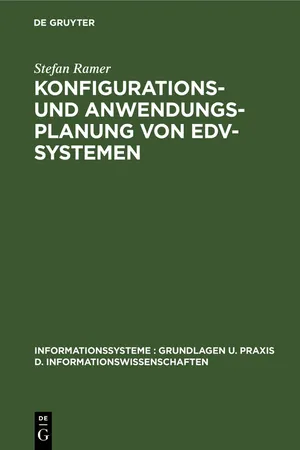 Konfigurations- und Anwendungsplanung von EDV-Systemen