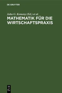 Mathematik für die Wirtschaftspraxis_cover