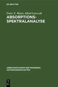 Absorptions-Spektralanalyse_cover