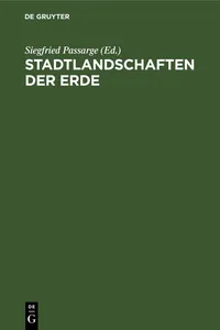 Stadtlandschaften der Erde_cover