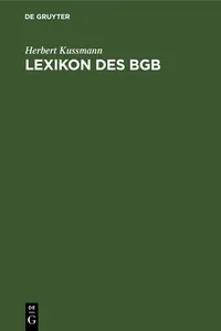 Lexikon des BGB_cover