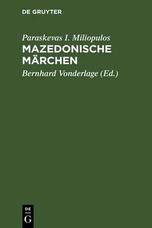 Mazedonische Märchen