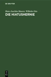 Die Hiatushernie_cover