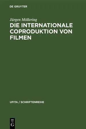 Die internationale Coproduktion von Filmen