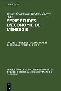 Pétrole et développement économique au Moyen-Orient_cover