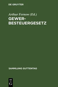 Gewerbesteuergesetz_cover