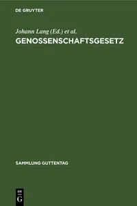 Genossenschaftsgesetz_cover