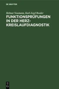 Funktionsprüfungen in der Herz-Kreislaufdiagnostik_cover