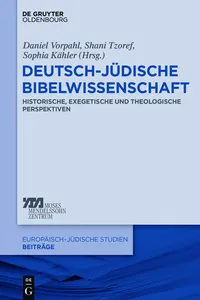 Deutsch-jüdische Bibelwissenschaft_cover