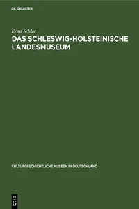 Das Schleswig-Holsteinische Landesmuseum_cover