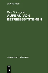 Aufbau von Betriebssystemen_cover