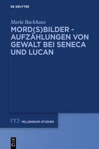 Morbilder - Aufzählungen von Gewalt bei Seneca und Lucan_cover