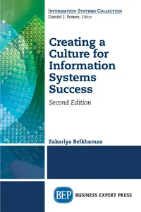 Creating a Culture for Information Systems Success, Second Edition_cover