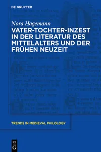 Vater-Tochter-Inzest in der Literatur des Mittelalters und der Frühen Neuzeit_cover