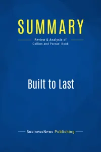 Summary: Built to Last_cover