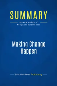Summary: Making Change Happen_cover