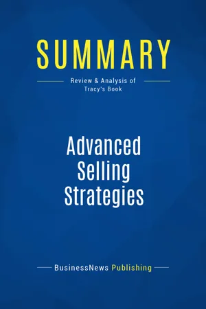 Summary: Advanced Selling Strategies