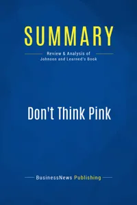 Summary: Don't Think Pink_cover