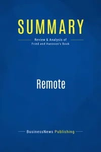 Summary: Remote_cover