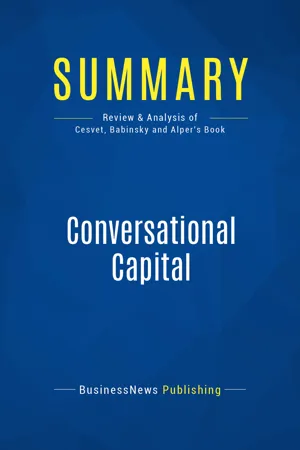 Summary: Conversational Capital