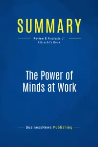 Summary: The Power of Minds at Work_cover