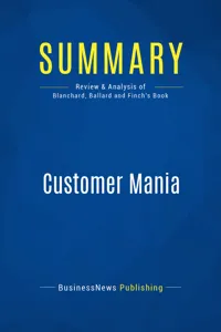 Summary: Customer Mania_cover