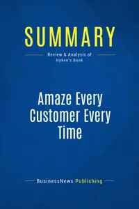 Summary: Amaze Every Customer Every Time_cover