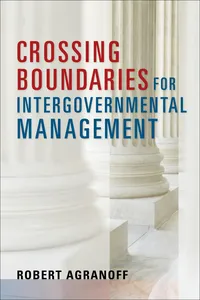 Crossing Boundaries for Intergovernmental Management_cover